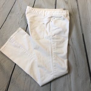 VGUC MICHAEL KORS Wide Leg White Jeans